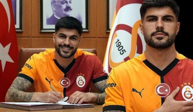 Galatasaray'ın yeni transferi Eren Elmalı formayı giydi!